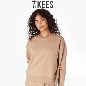 TKEES Camel Crewneck Sweatshirt